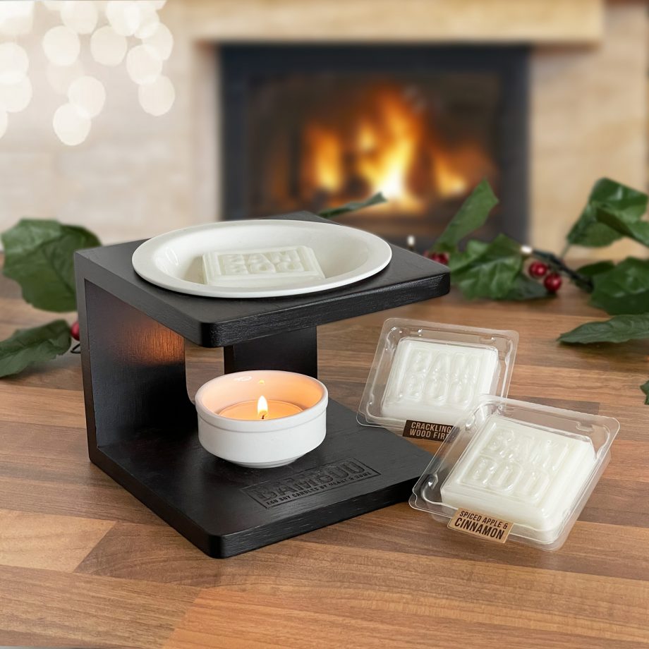 Wax Melt Burner - Bamboo Warmer