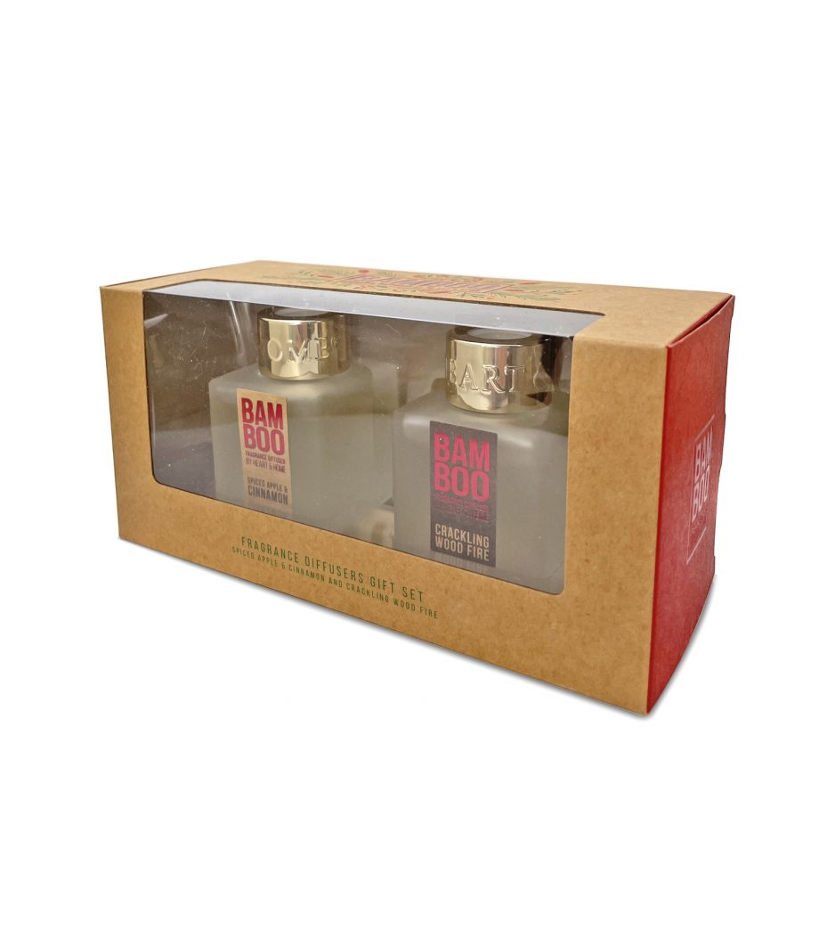 2 x Mini Diffuser Gift Set - Bamboo Gift Set