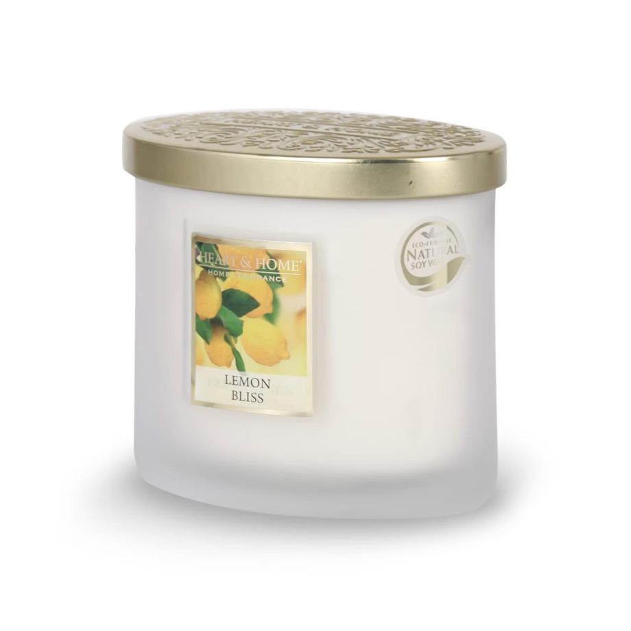 Lemon Bliss - 2 Wick Ellipse Candle