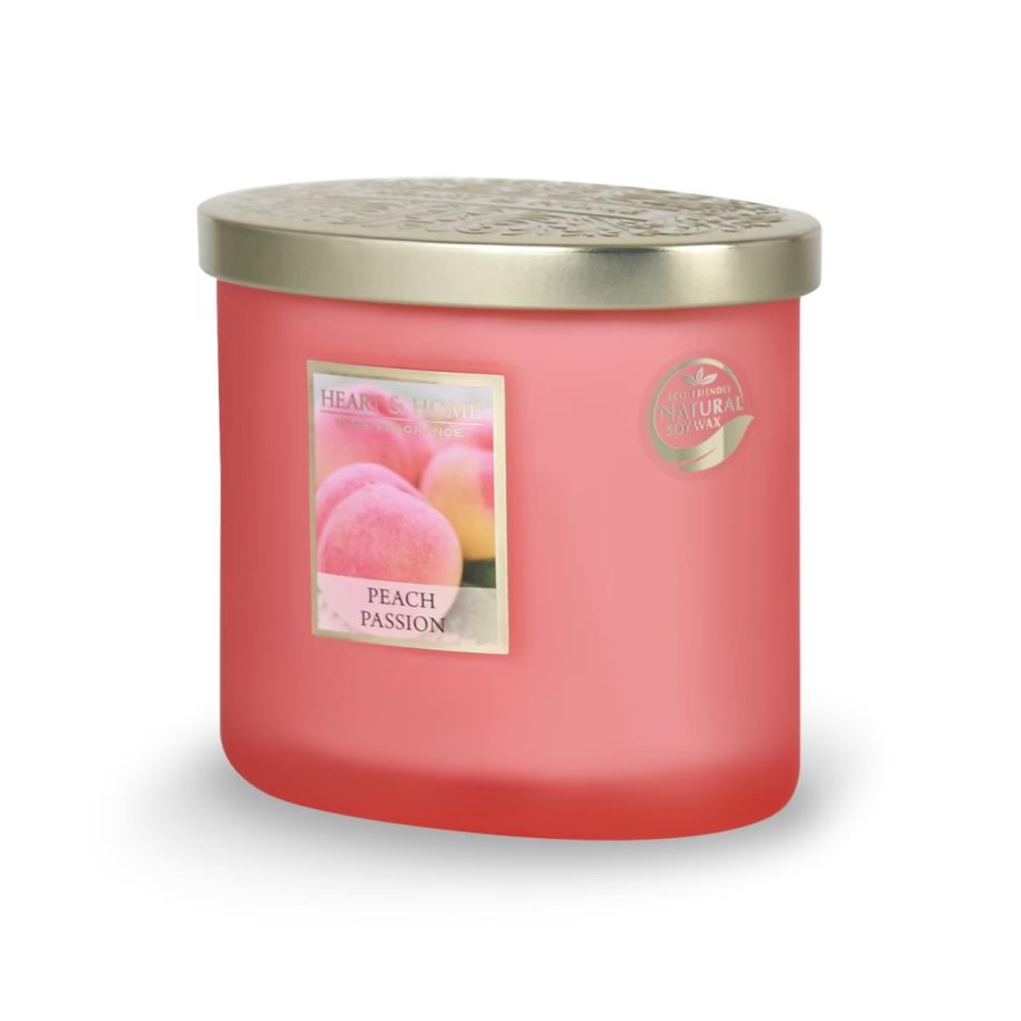 Peach Passion - 2 Wick Ellipse Candle