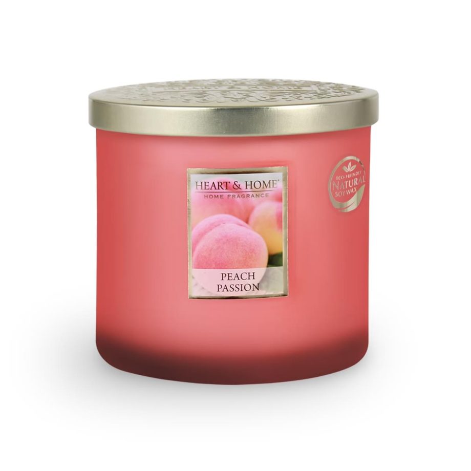 Peach Passion - 2 Wick Ellipse Candle