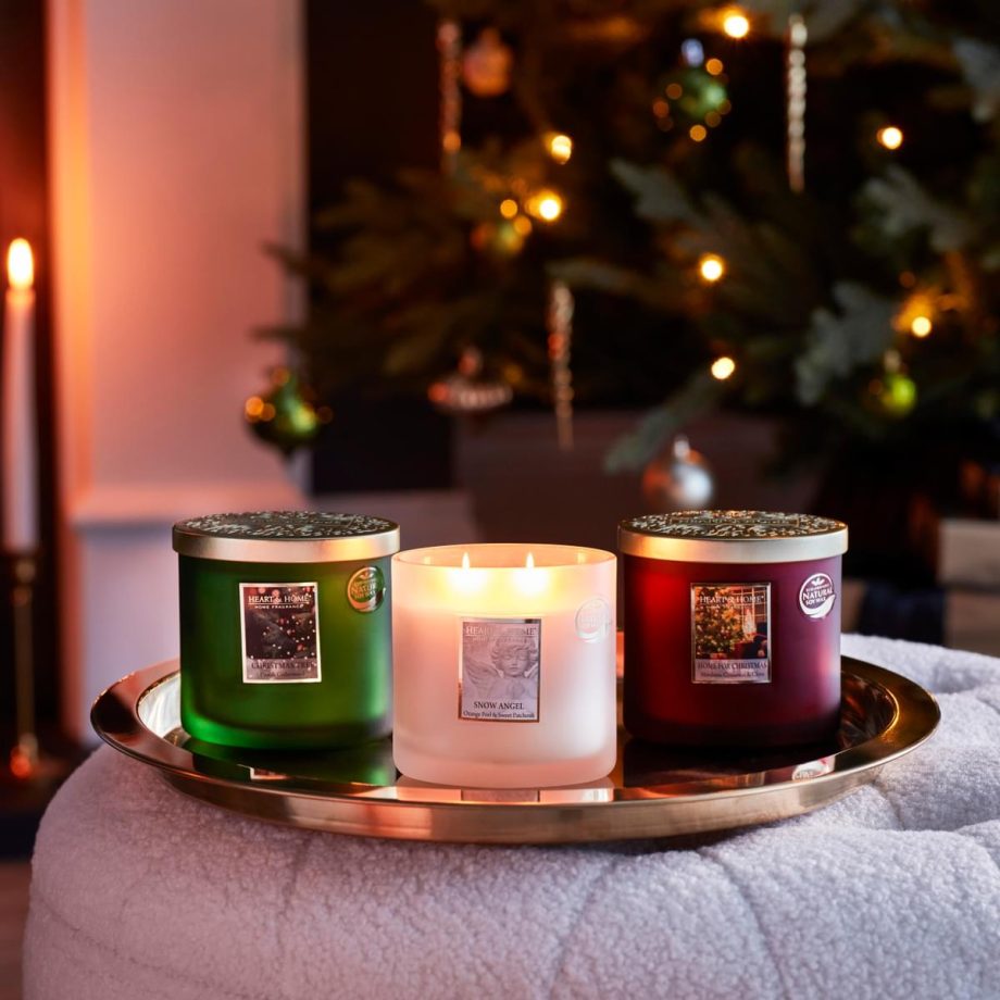 Christmas Tree - 2 Wick Ellipse Candle