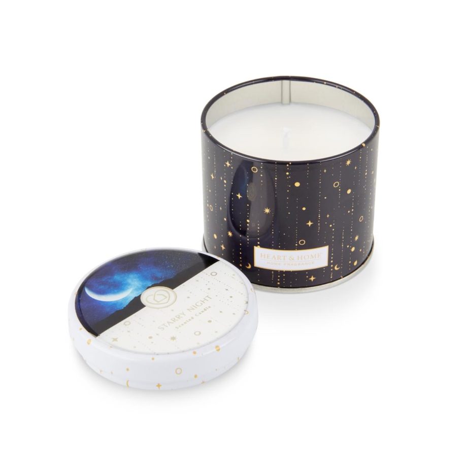 Starry Night - Tin Candle