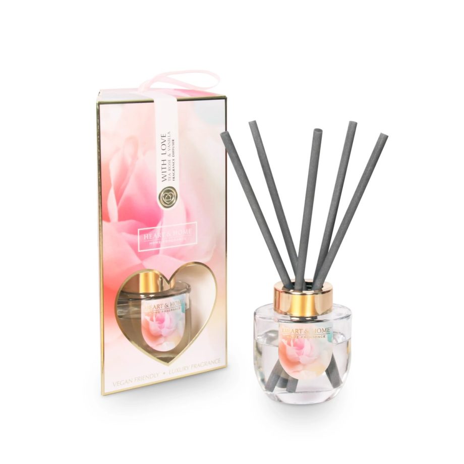 With Love Tea Rose & Vanilla - Fragrance Diffuser