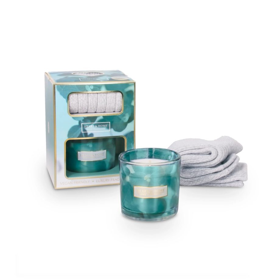 Tranquility - Candle & Socks Gift Set