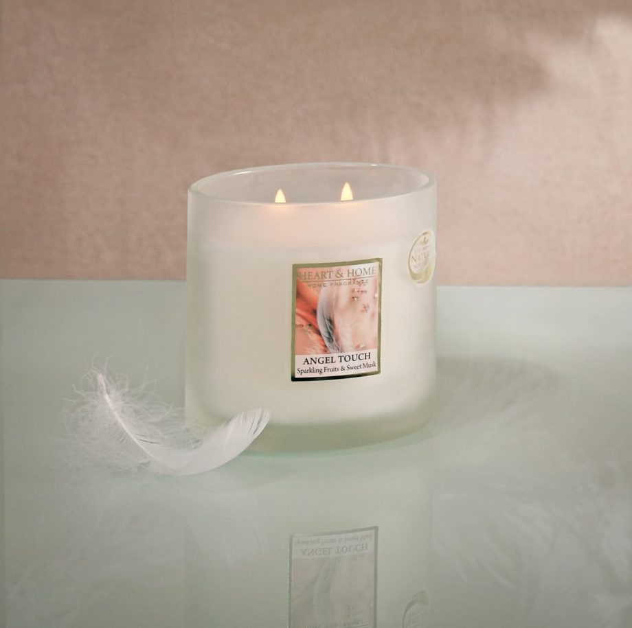 Angel Touch - 2 Wick Ellipse Wick Candle